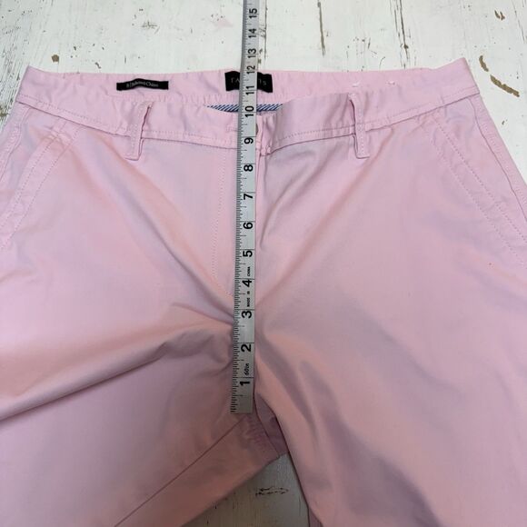Talbots Pants Womens 8 Primrose Pink Relaxed Chino Tapered Leg Stretch Pockets - Picture 7 of 9